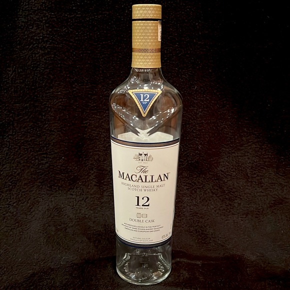 MaCallan 12 Highland Single Malt Scotch Whisky Double Cask Empty Bottle and Box - Picture 3 of 9